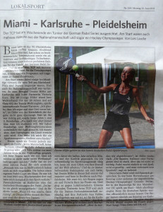 Miami - Karlsruhe - Pleidelsheim